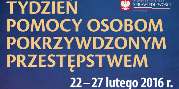 Tydzień pomocy osobom pokrzywdzonym  - Zdjęcie główne