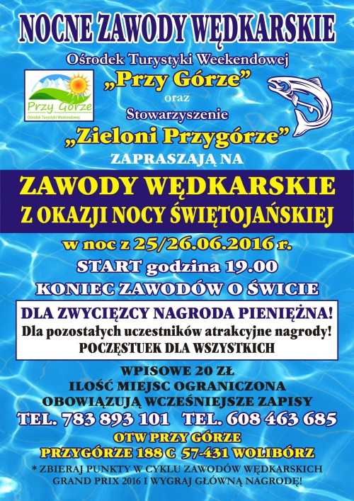 Nocne zawody wędkarskie - Zdjęcie główne