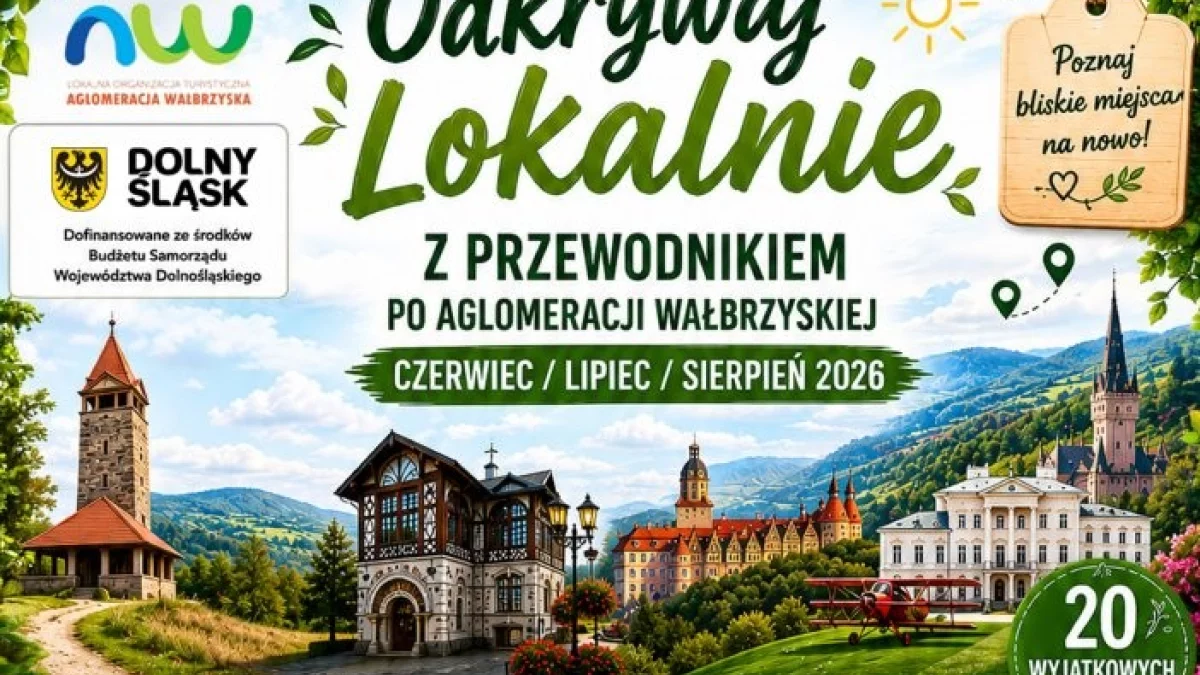 Zaproszenie na wycieczkę Nowa Ruda - miasto czerwonego piaskowca