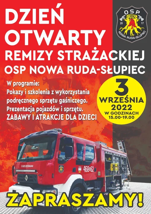 Dzień otwarty remizy strażackiej w Słupcu - Zdjęcie główne