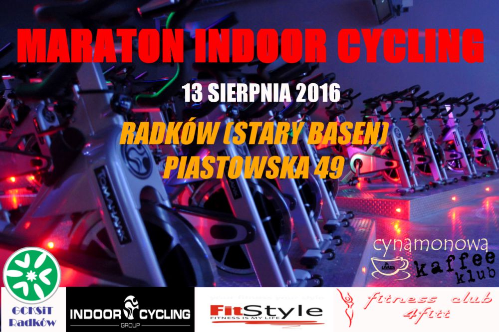 Maraton Indoor Cycling w Radkowie - Zdjęcie główne