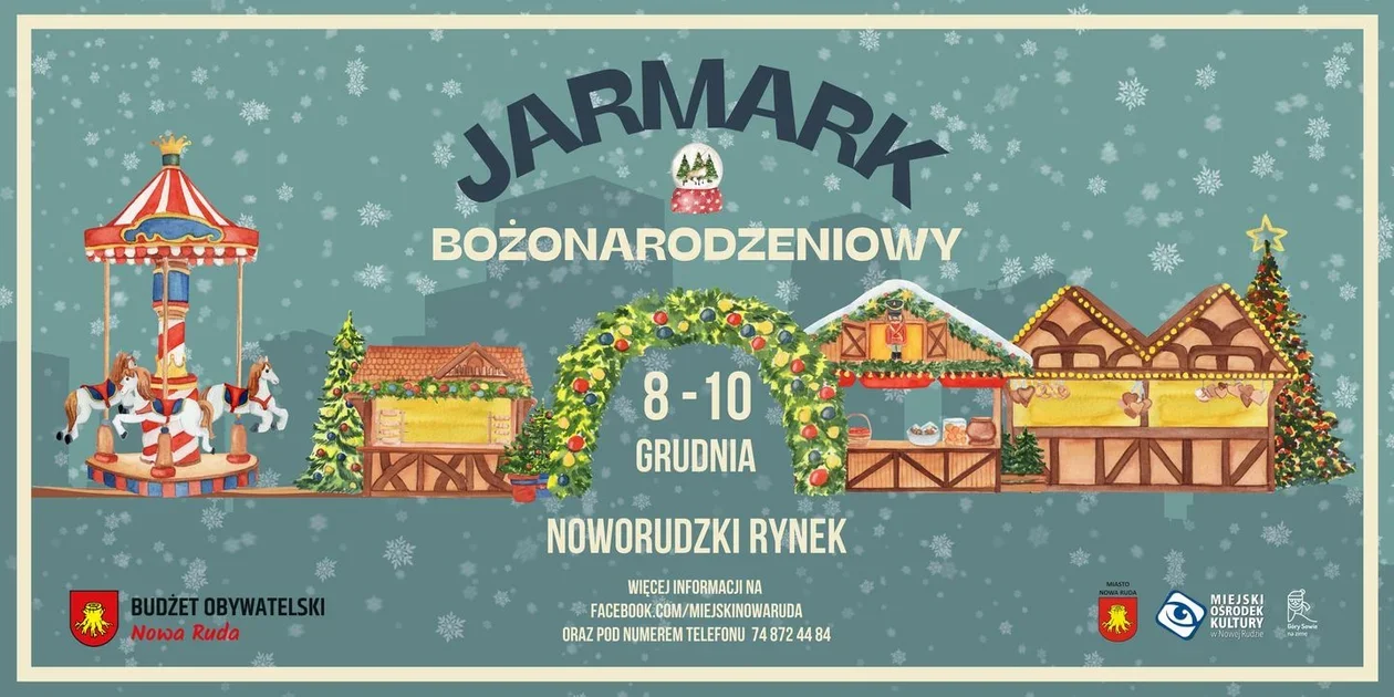 Zarezerwuj sobie cały weekend. Miejski Ośrodek Kultury zaprasza na Jarmark Bożonarodzeniowy - Zdjęcie główne