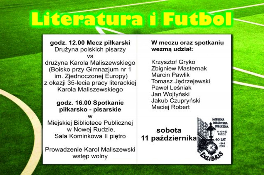 Literatura i futbol - Zdjęcie główne