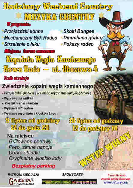 Rodeo w Muzeum Górnictwa - Zdjęcie główne