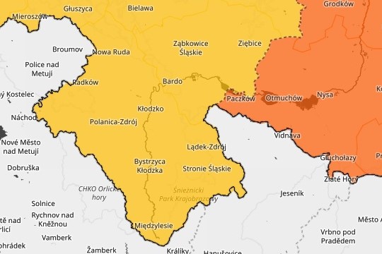 Powiat Kłodzki: Ostrzeżenie meteo - mogą wystąpić burze - Zdjęcie główne