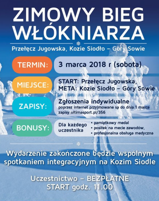 Zimowe bieganie - Zdjęcie główne