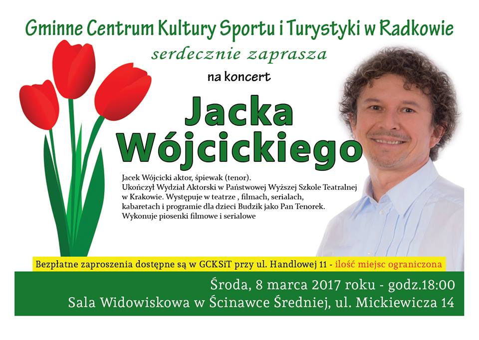 Jacek Wójcicki na Dzień Kobiet - Zdjęcie główne