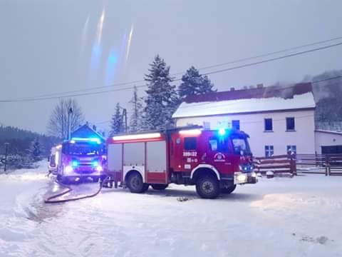 Nowa Ruda: Pożar stropu w budynku wielorodzinnym