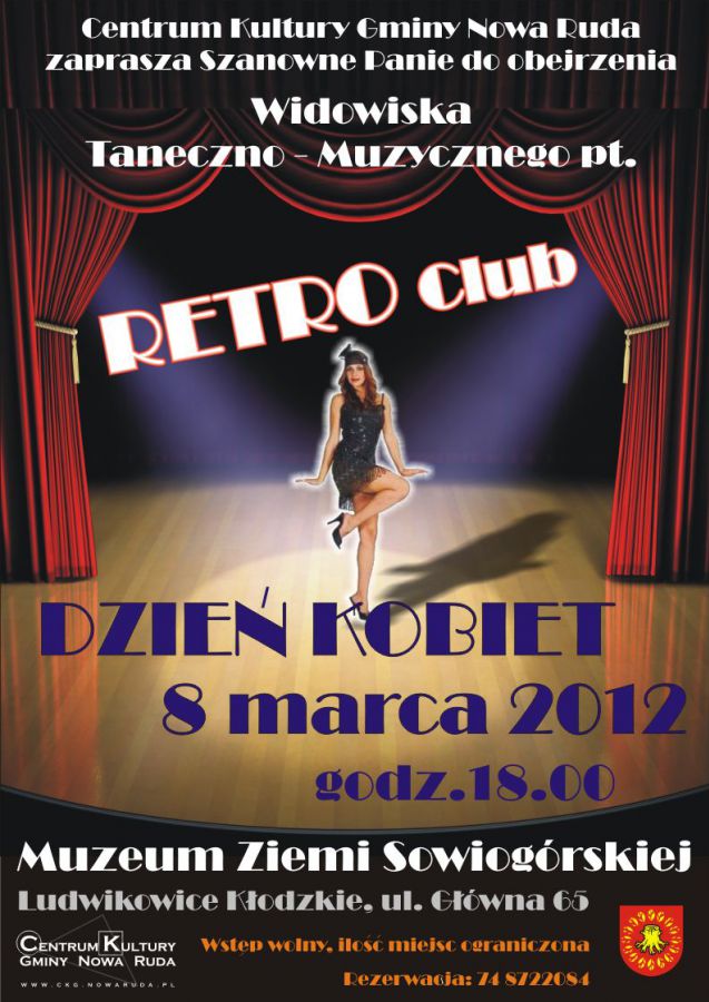 Retro Club na Dzień Kobiet - Zdjęcie główne