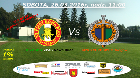 KS Piast ZPAS Nowa Ruda vs. MZKS Chrobry II Głogów - Zdjęcie główne