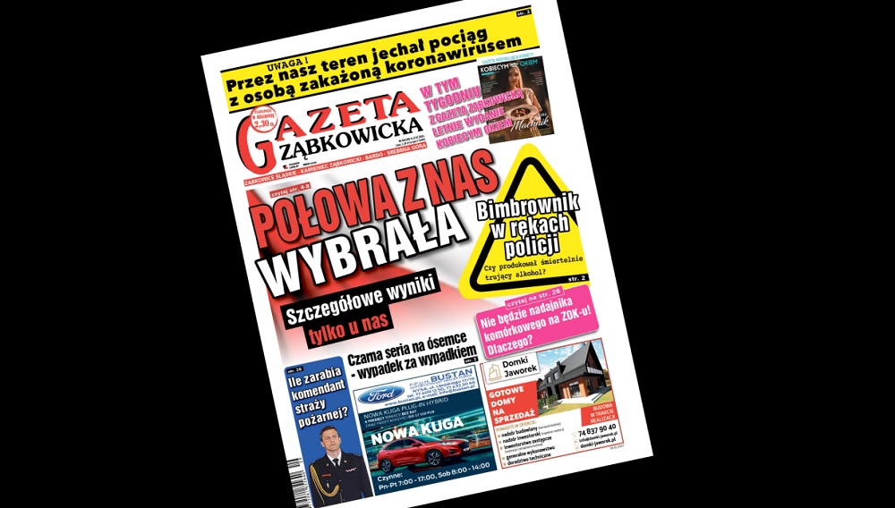 „Gazeta Ząbkowicka” z czwartku, 16 lipca  - Zdjęcie główne