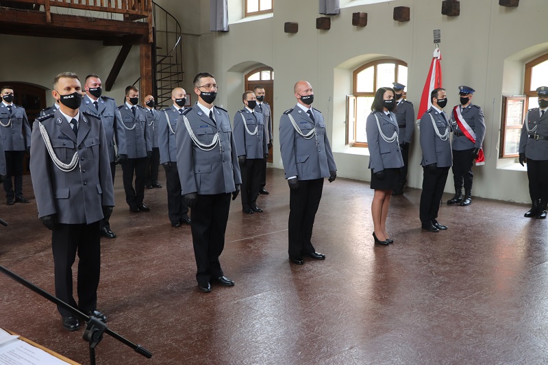 Ząbkowiccy policjanci świętowali w Srebrnej Górze