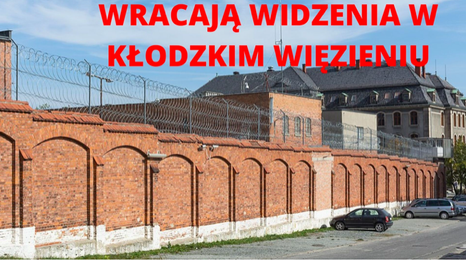 Wracają widzenia w kłodzkim Zakładzie Karnym - Zdjęcie główne