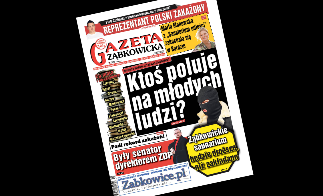 „Gazeta Ząbkowicka” z czwartku, 8 października  - Zdjęcie główne