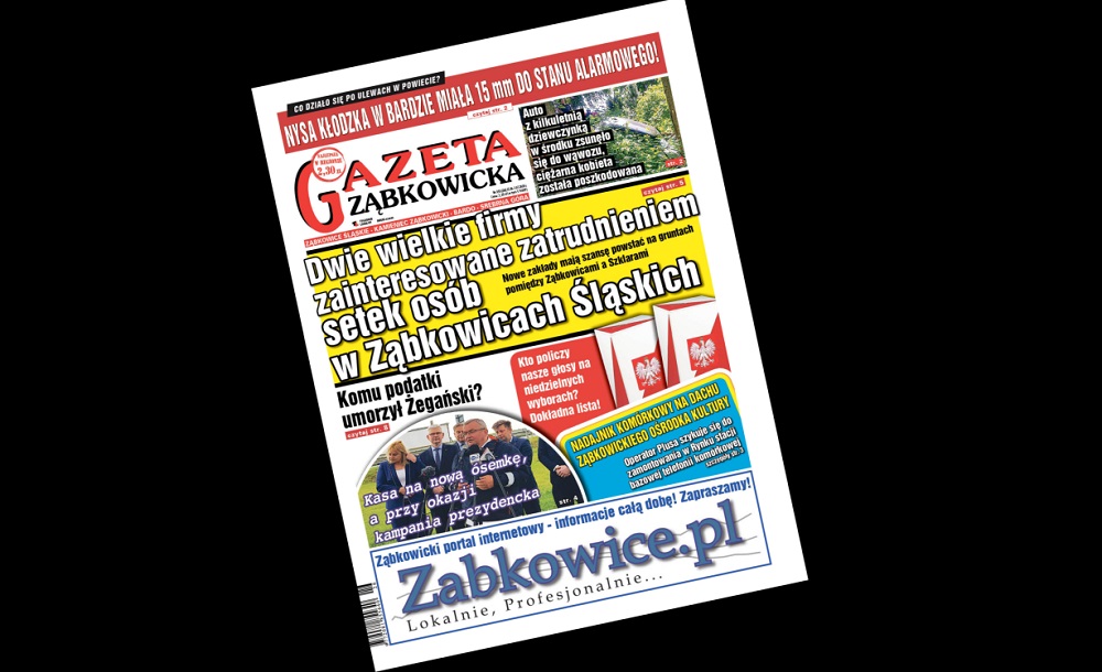 Najnowsza „Gazeta Ząbkowicka” czeka na Czytelników - Zdjęcie główne