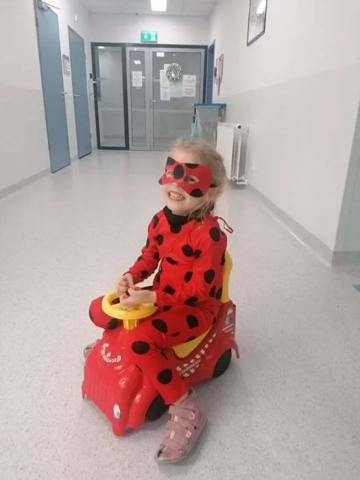 Szpital to teraz Hani drugi dom.
