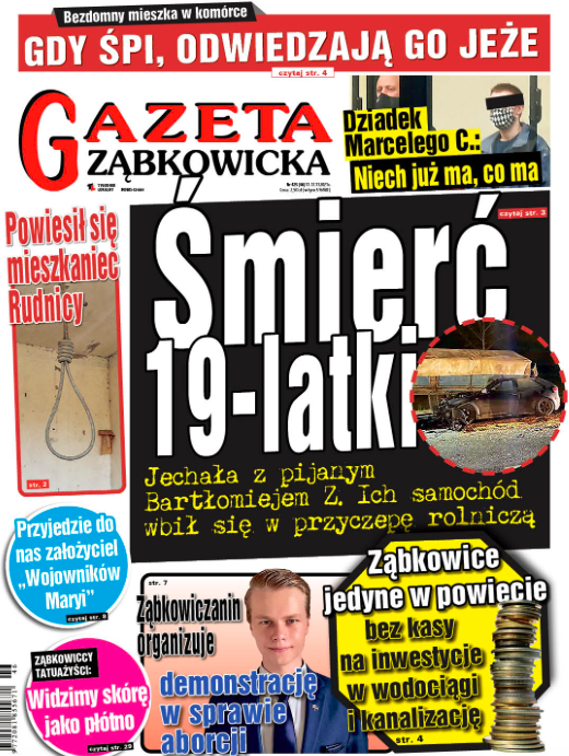 „Gazeta Ząbkowicka” z czwartku, 11 listopada - Zdjęcie główne