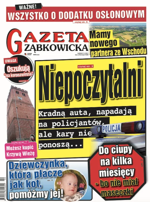 Najnowsze wydanie Gazety Ząbkowickiej z czwartku, 27 stycznia - Zdjęcie główne