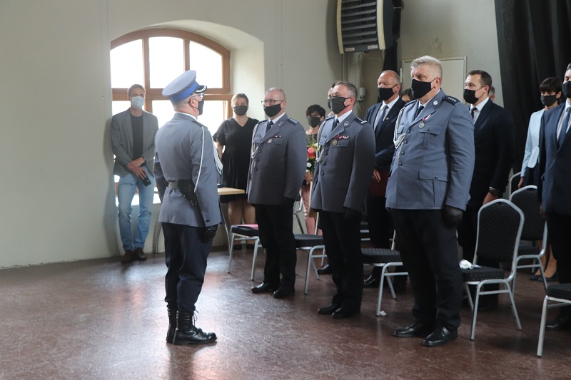 Ząbkowiccy policjanci świętowali w Srebrnej Górze