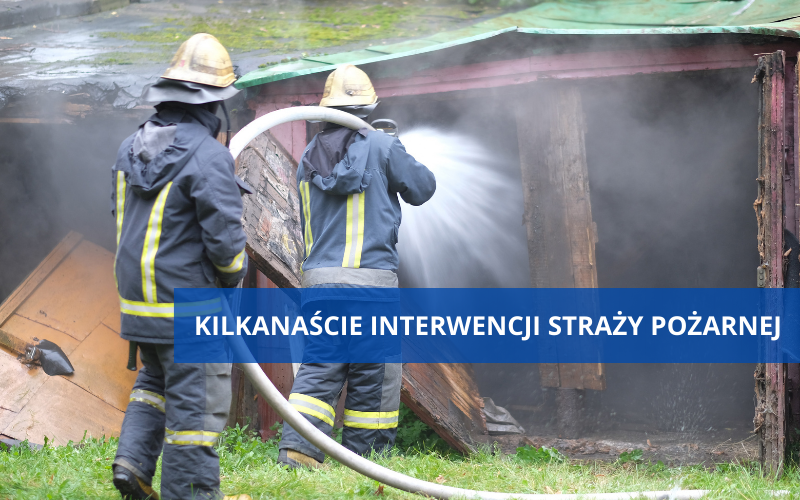 Powiat Ząbkowicki: Straż pożarna interweniowała 19 razy - Zdjęcie główne