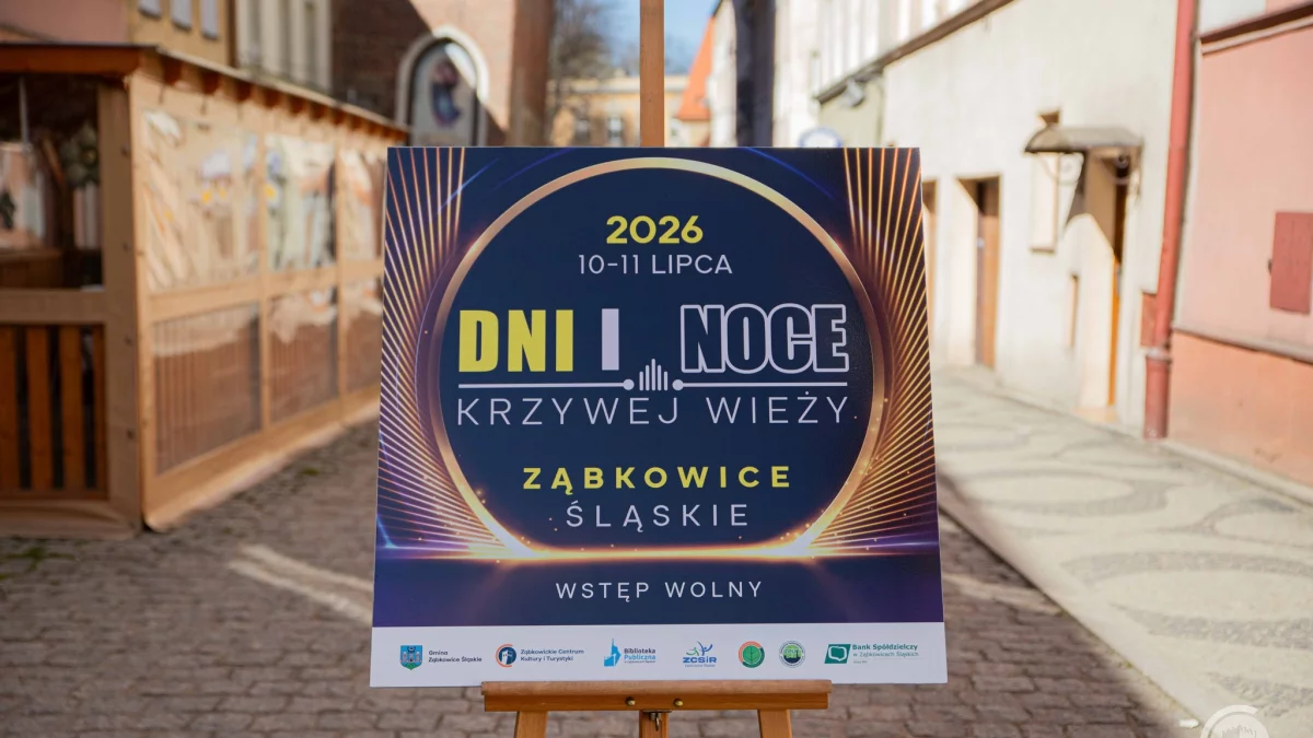 Ząbkowice Śląskie. Ogłoszono gwiazdy Dni i Nocy Krzywej Wieży 2026