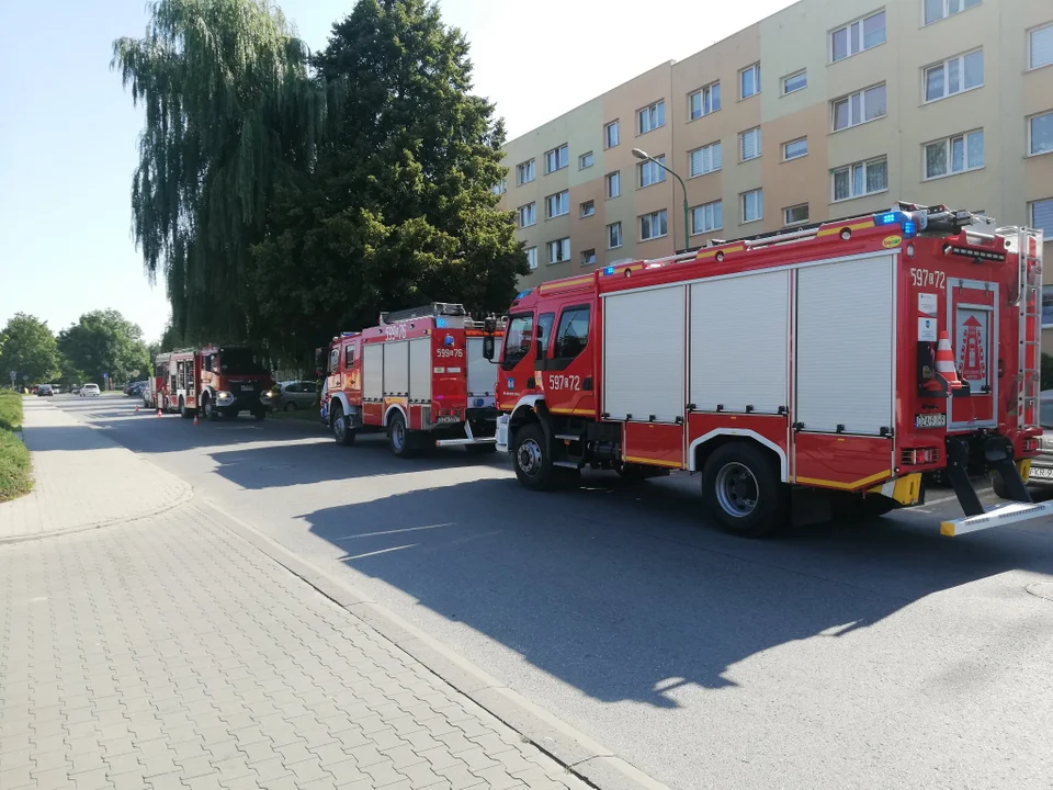 Ząbkowice Śląskie. Pożar przyczyną zadymienia - Zdjęcie główne