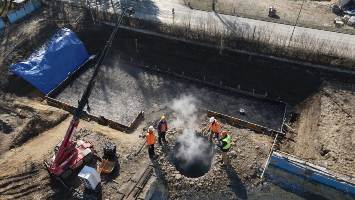 Ząbkowice Śl. Odkryto geotermalne źródła przy budowie basenu letniego