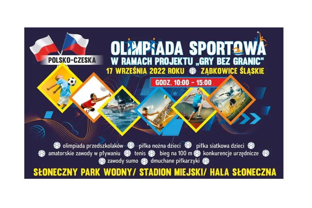 Ząbkowice Śląskie. Już w najbliższą sobotę polsko-czeska olimpiada sportowa - Zdjęcie główne