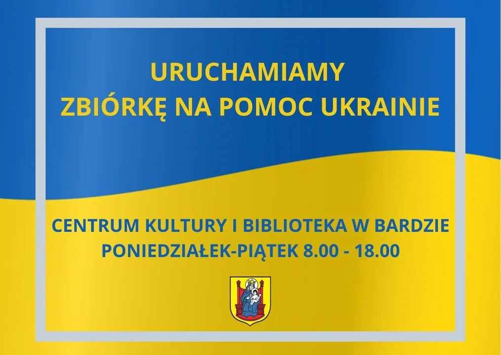 Bardo organizuje zbiórkę na rzecz Ukrainy - Zdjęcie główne