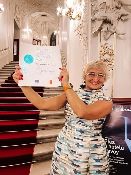 Elżbieta Szumska - właścicielka Kopalni Złota została osobowością roku w plebiscycie Europa Nostrag - Zdjęcie główne