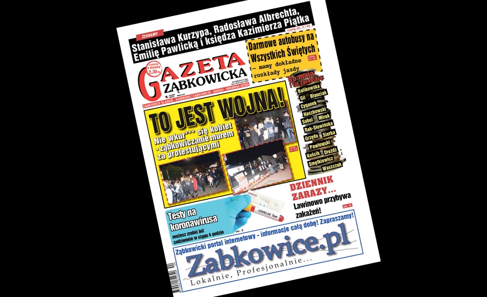 „Gazeta Ząbkowicka” z czwartku, 29 października - Zdjęcie główne