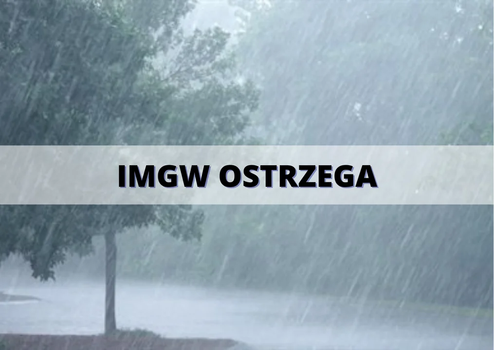 Powiat Ząbkowicki. IMGW ostrzega. Intensywne opady deszczu - Zdjęcie główne