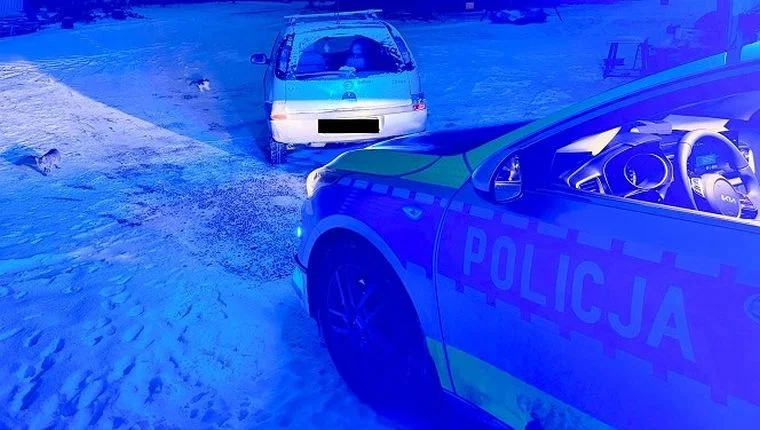 Krzelków. Wystraszył się policji, bo miał powód, a nawet dwa - Zdjęcie główne