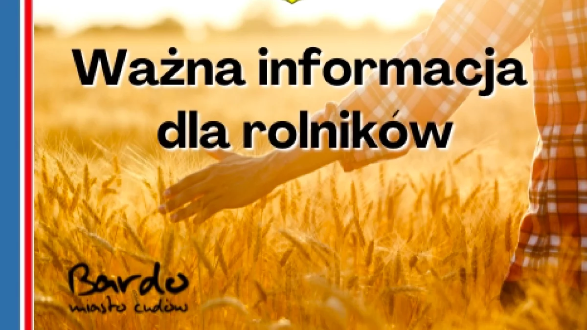 Bardo. Rolnicy dotknięci powodzią mogą składać wnioski o dokonanie szacowania szkód w uprawach rolnych - Zdjęcie główne