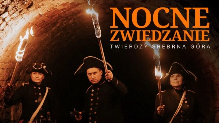 Srebrna Góra. Nocne zwiedzanie twierdzy - Zdjęcie główne