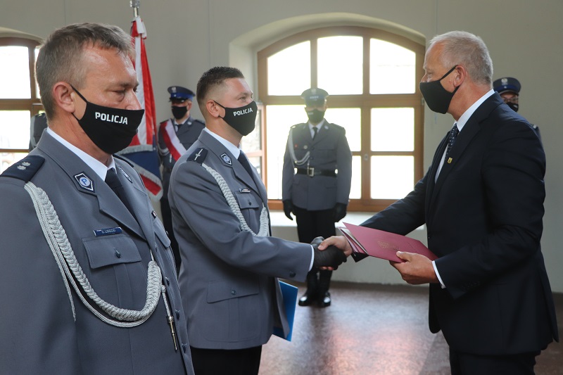 Ząbkowiccy policjanci świętowali w Srebrnej Górze