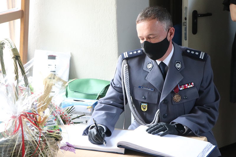 Ząbkowiccy policjanci świętowali w Srebrnej Górze