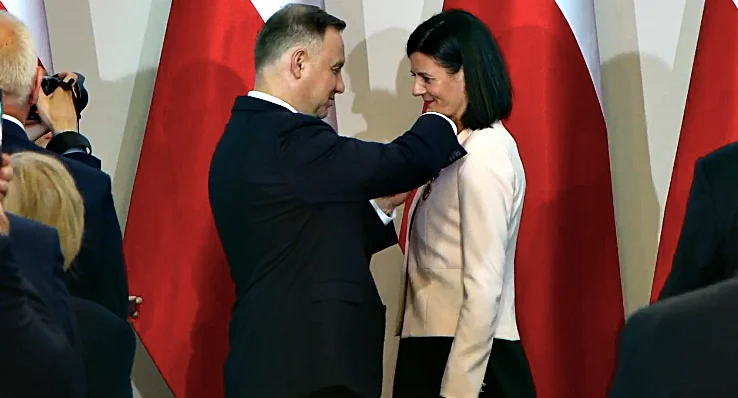 Burmistrz Grażyna Orczyk odznaczona przez prezydenta - Zdjęcie główne