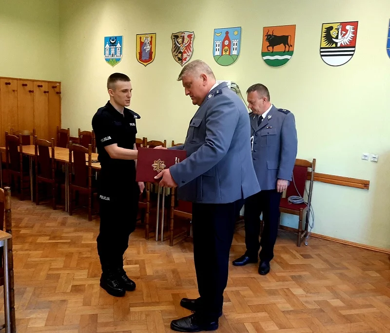 Nowy policjant w ząbkowickiej komendzie - Zdjęcie główne