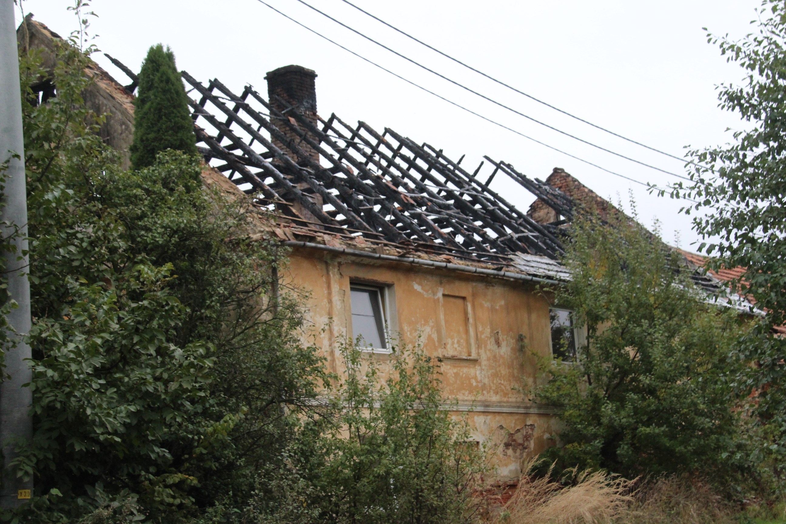 Stoszowice: Strażacy przez kilka godzin gasili pożar.