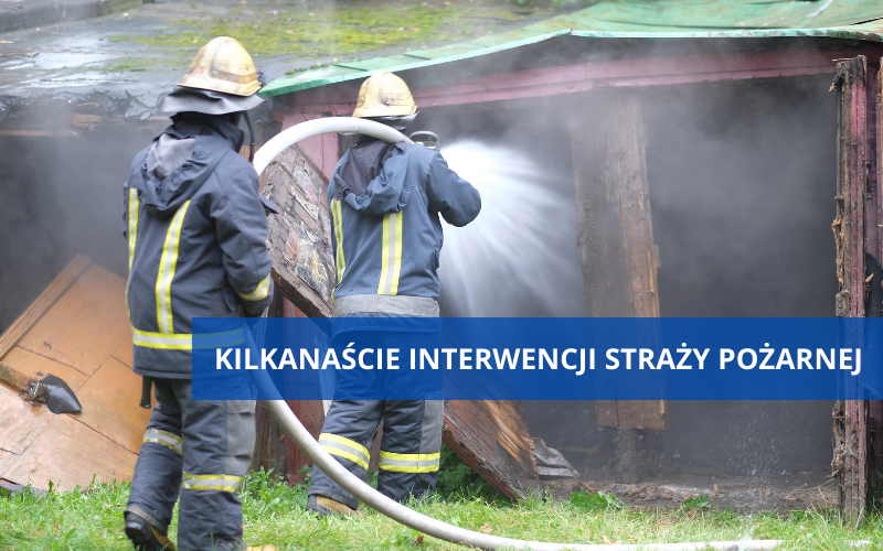 Powiat Ząbkowicki: Straż pożarna interweniowała 18 razy - Zdjęcie główne