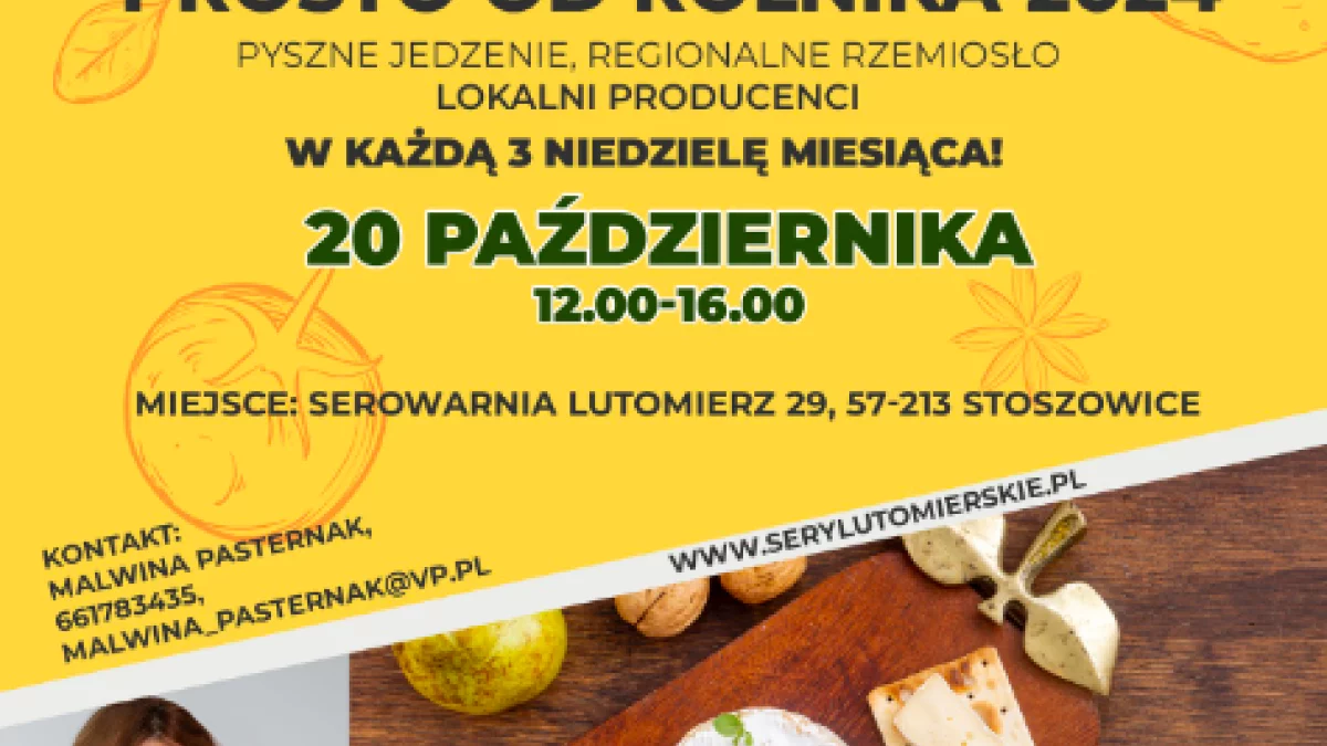 Lutomierz. Targi Zdrowej Żywności Prosto od Rolnika już w najbliższą niedzielę - Zdjęcie główne