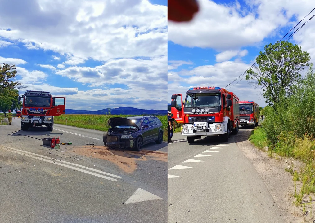 Ciężarówką wymusił pierwszeństwo. Matka z dzieckiem trafiła do szpitala - Zdjęcie główne