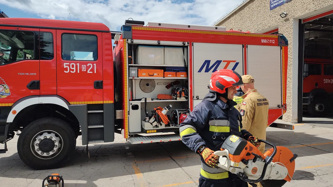 Ząbkowice Śląskie. Strażacy mieli inspekcję - Zdjęcie główne