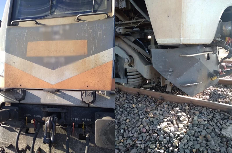 Nieodpowiedzialny kierowca fiata doprowadził do zderzenia z lokomotywą - Zdjęcie główne