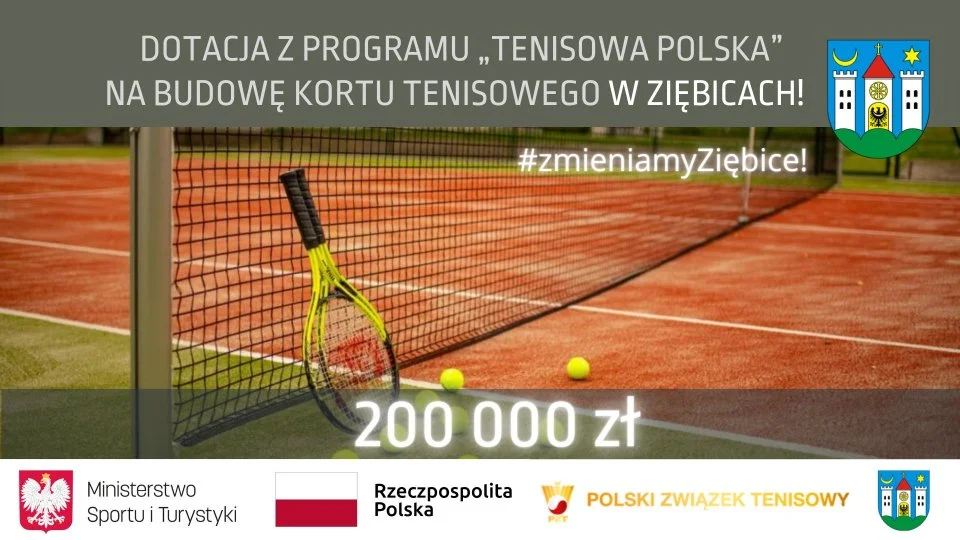 Ziębice. Wybudują korty tenisowe - Zdjęcie główne