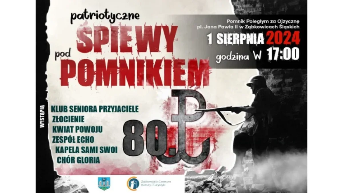 Ząbkowice Śl. Patriotyczne śpiewanie - Zdjęcie główne