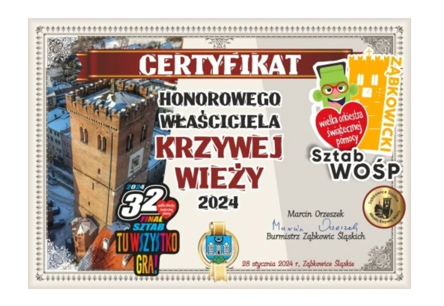 WOŚP 2024. Kolejne kilkanaście tysięcy złotych dla ząbkowickiego sztabu - Zdjęcie główne