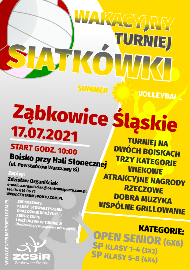 Ząbkowice Śl. Turniej siatkówki już w sobotę - Zdjęcie główne