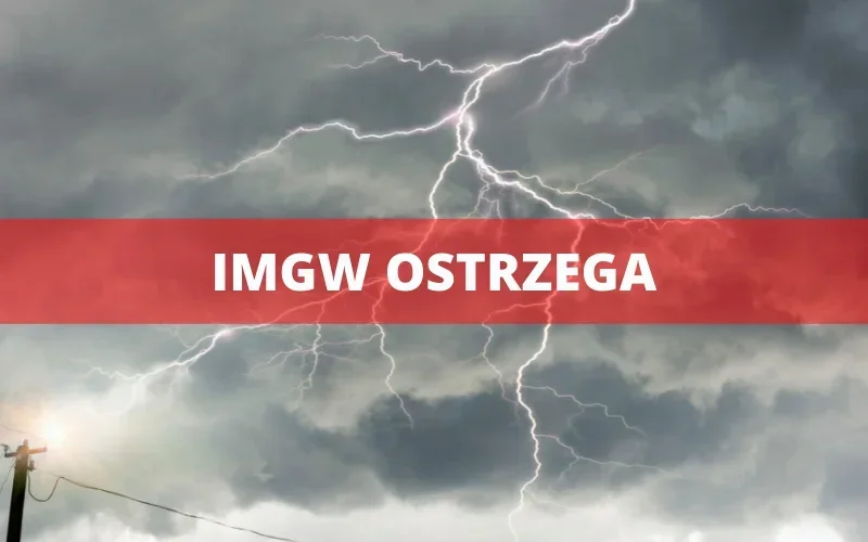 Powiat Ząbkowicki. Pogoda na czwartek: Intensywne opady deszczu, burze i grad - Zdjęcie główne